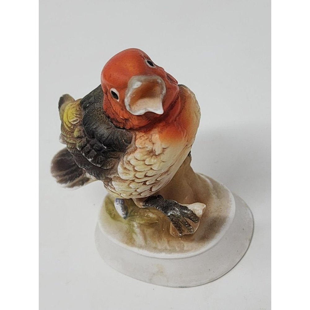 Vintage Bisque Porcelain Inarco Japan Baby Robin‎ Figurine